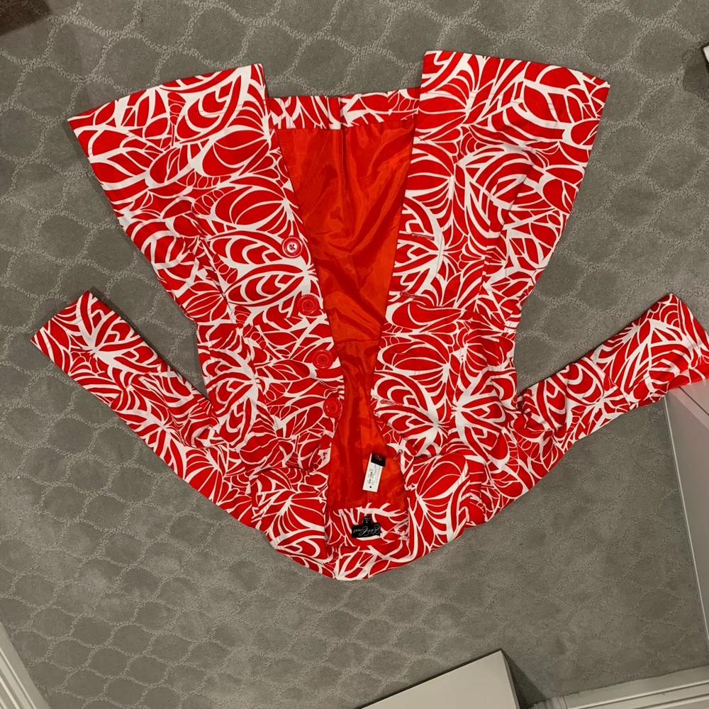 Red and White jacket